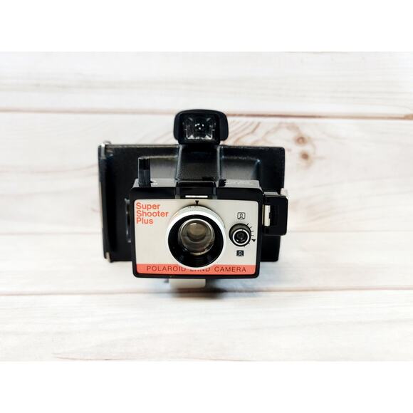 Vintage Polaroid Super Shooter Plus Land Camera With Case 1970s - Picture 2 of 16